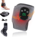 for Neuropathy,3-Speed Vibration & 5-Temperature Settings (104F-140F),Triple Therapy Portable & Ankle to Improve Circ...