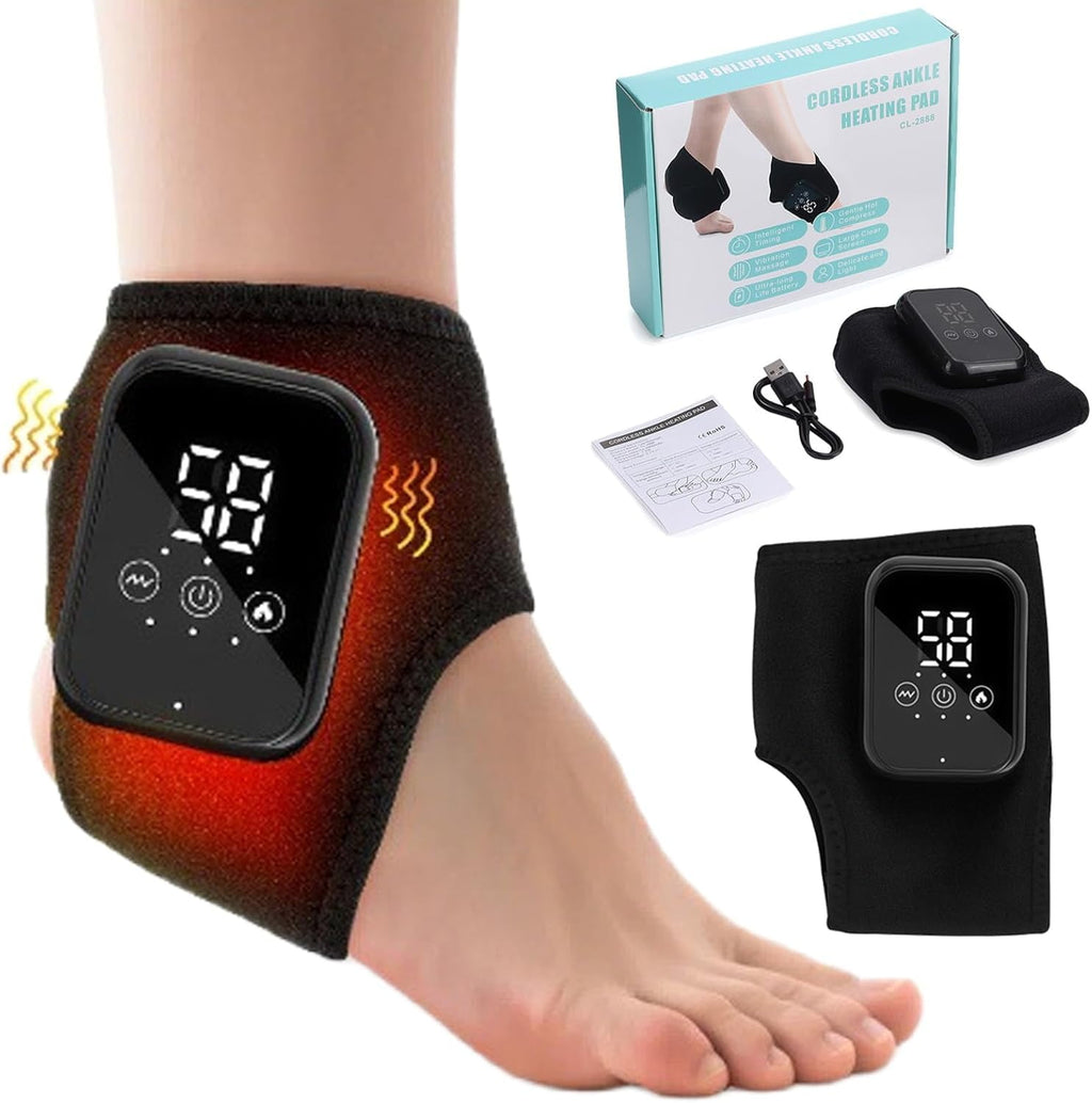 360° Deep-Kneading Compression, 2025 New & Improved Wrap-Around Wireless Foot Massager, Foot Renew Triple Method Mass...