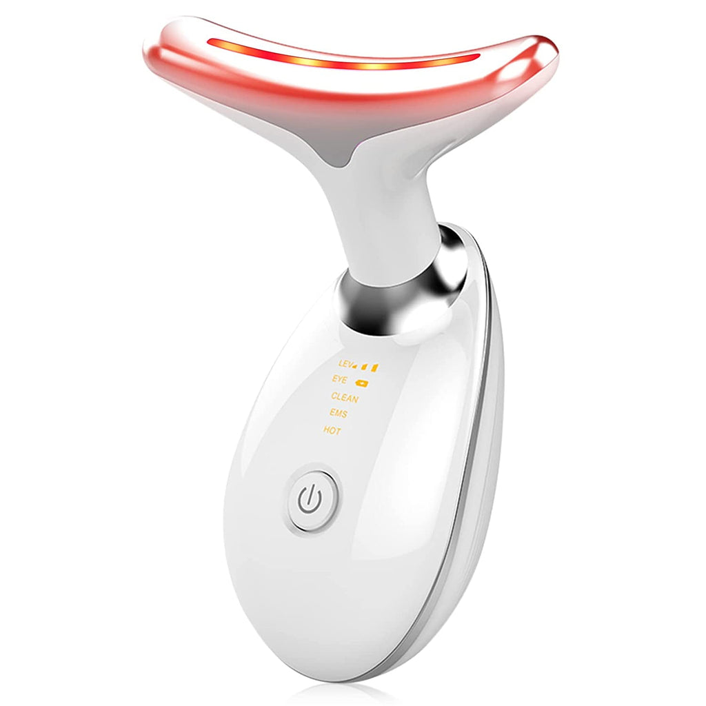 for Neck Face, Facial and Neck Massage Kit, Double Chin Reducer Vibration Massager for Skin Care,Improve, Firm, and S...