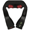 Shoulder, Back, and Neck Massager with Heat, USB-Rechargeable, Black