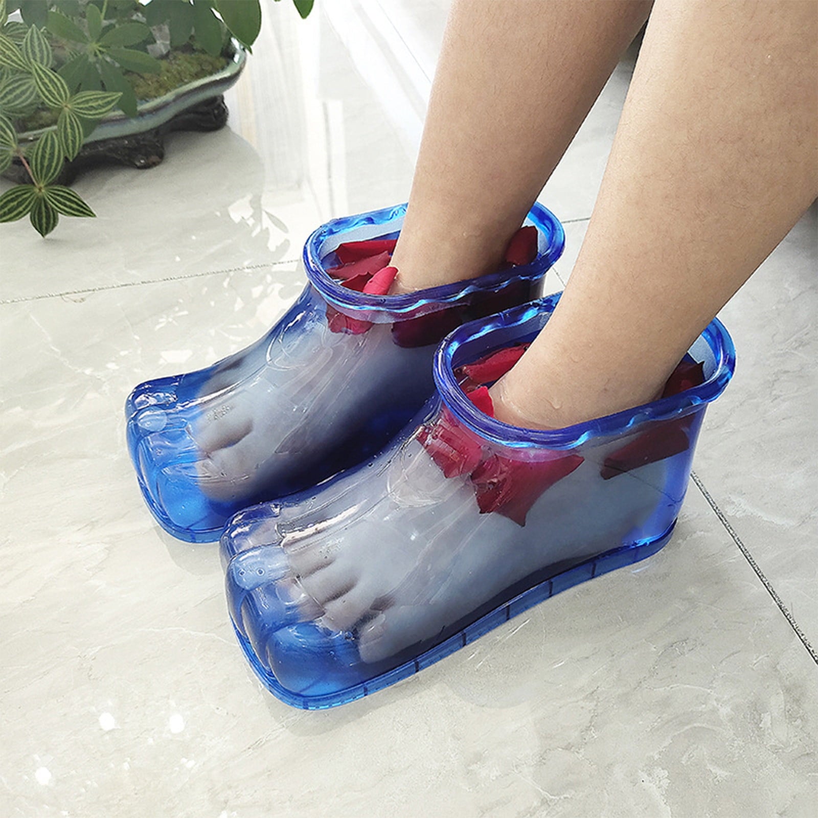 Portable Spa Boots - Thermal Massage Soaking , Waterproof wear Personal Care Tool Gift for Holiday Relaxation and Str...
