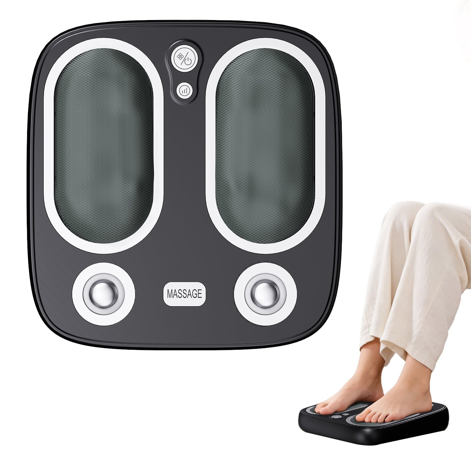 with Heat, Shiatsu Deep Kneading , Compression, 3 Massage Modes, Auto-Off Timers, Gifts for Women Men