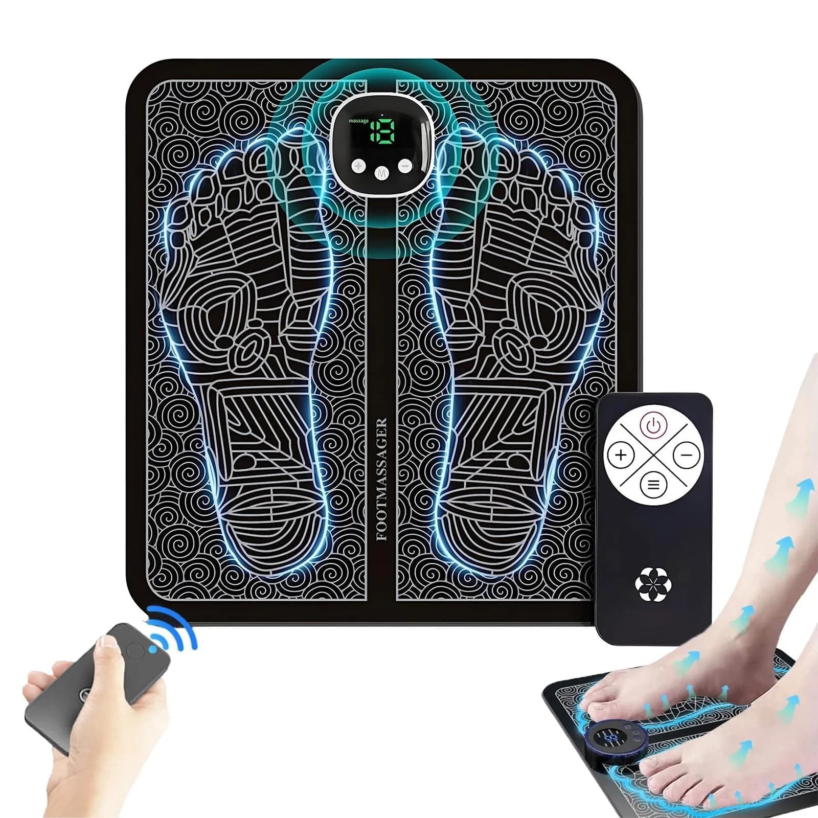 for Neuropathy, Whole Body Circulation , USB Portable Relaxing Leg and , Improve Posture, Valentines Day Gift for Him...