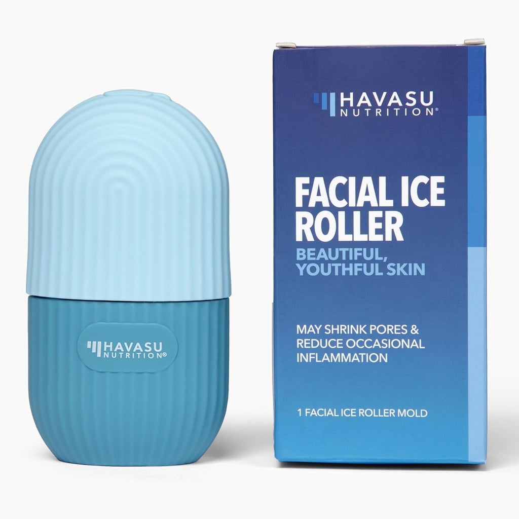 Ice Roller Mold, Cooling Silicone Massage Tool for Face and Eyes