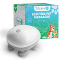 Pet Massager for Dogs and Cats - Electric Cat and Dog Massage Tool - Head and Back Scratcher for Relieving Tension, T...