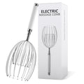 Electric with 20 Metal Fingers Scratcher & Hair Massage Tool, Waterproof Relaxation Device for Men and Women