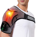 Brace, Cordless Heating Pads , Eletric Massager with 3 Heating Vibration Settings for Men Women
