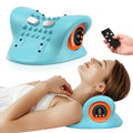 And Shoulder Massager With Heat And Multi-Directional Stretch,Thera Pillow Traction Massager, Massager,Smoothspine Tr...