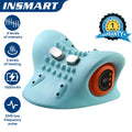 with Pulse, 6-Level Intensity & Magnetic Heat Massage Portable Cervical Relief for Muscle Stiffness and Fatigue