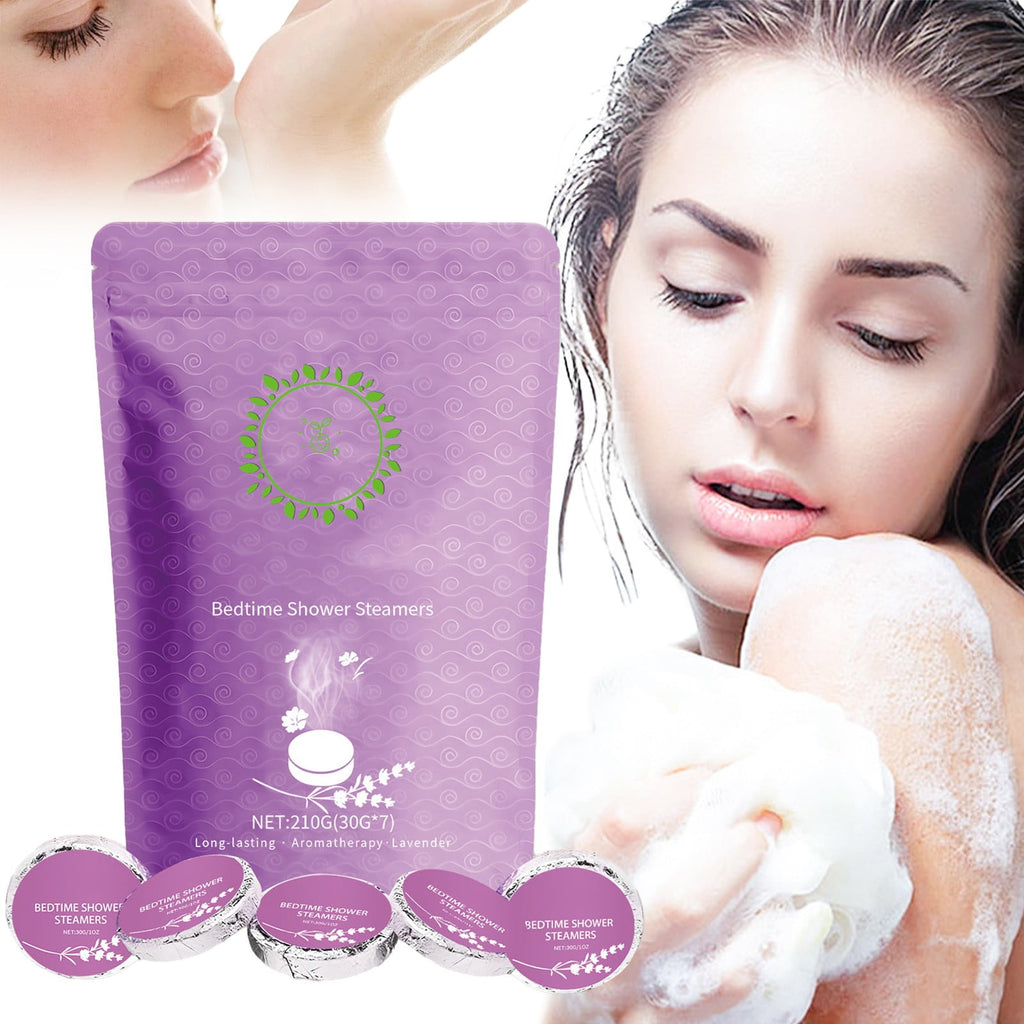 Aromatherapy Bath Tablets with Essential Oil, 7 Pack Fizzies, Relaxing Bath Experience, Soothing Fragrance, Holiday G...