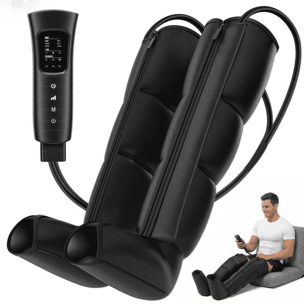 Leg Massager, Full Leg Recovery System Massager Boots for Muscles Relief and Blood Circulation, Gift for Mom Dad