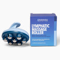 Massage Roller Body Sculpting Tool w/ Cooling Roller Balls, Manual, Blue