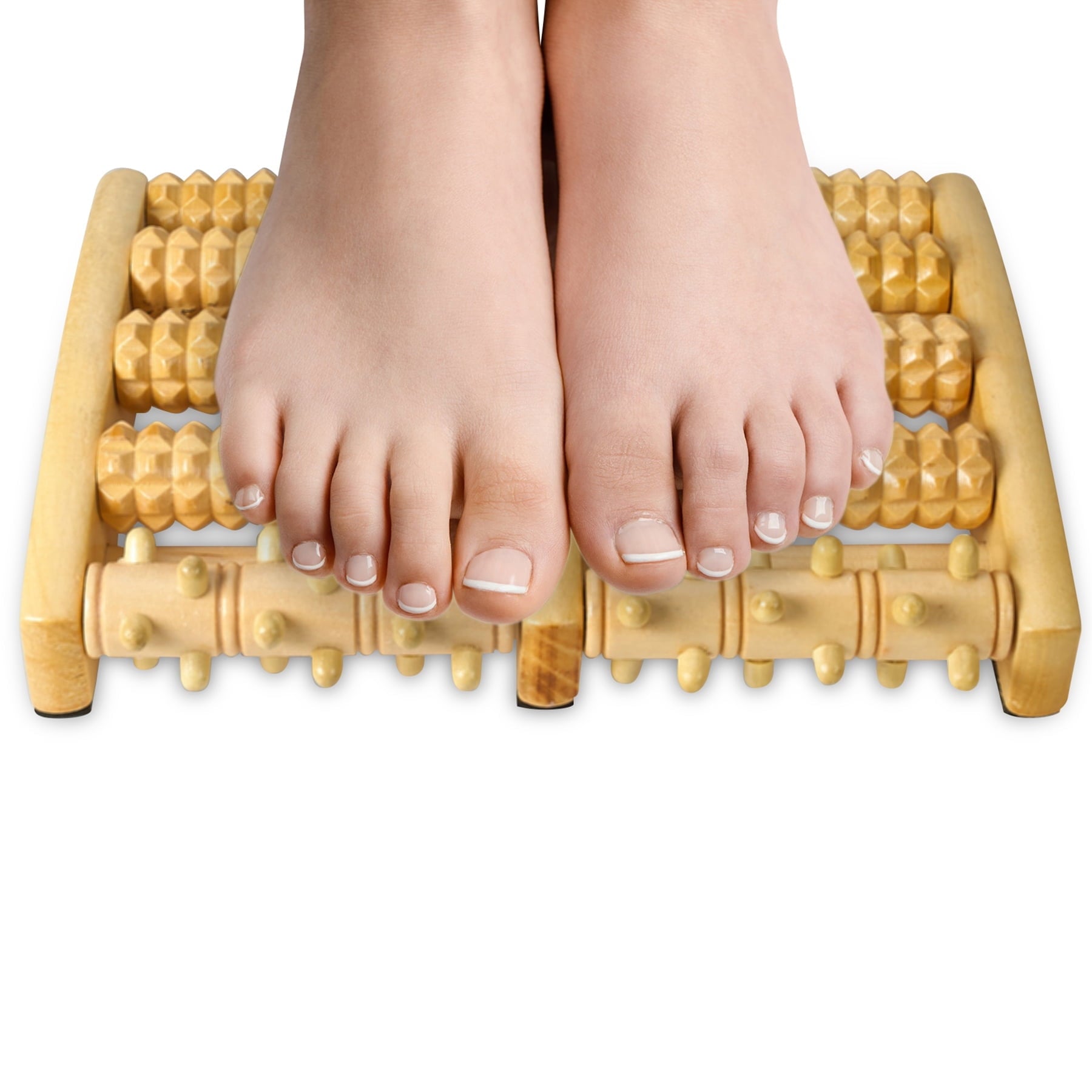 Therapy Massager - x-Large Dual Foot Massager Roller feet, Arch and Heel Pain, Multicolor