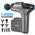 Tissue, 5 Speeds Quiet Percussion Handheld Electric Muscle r with 8 Replacement Heads for Gym Office Home Post-Workou...