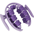 Deep Tissue Tool Multifunctional Muscles 26 Wheel for Arm Legs Thigh Fitness, Purple