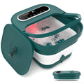 Spa with Massager and Heat Bubbles Vibration 3 in 1, Spa Bath, Green