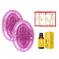 Pressure , Beauty Salon Tools for Full Body r Relaxation, 2Pcs With 30ml Essential Oils