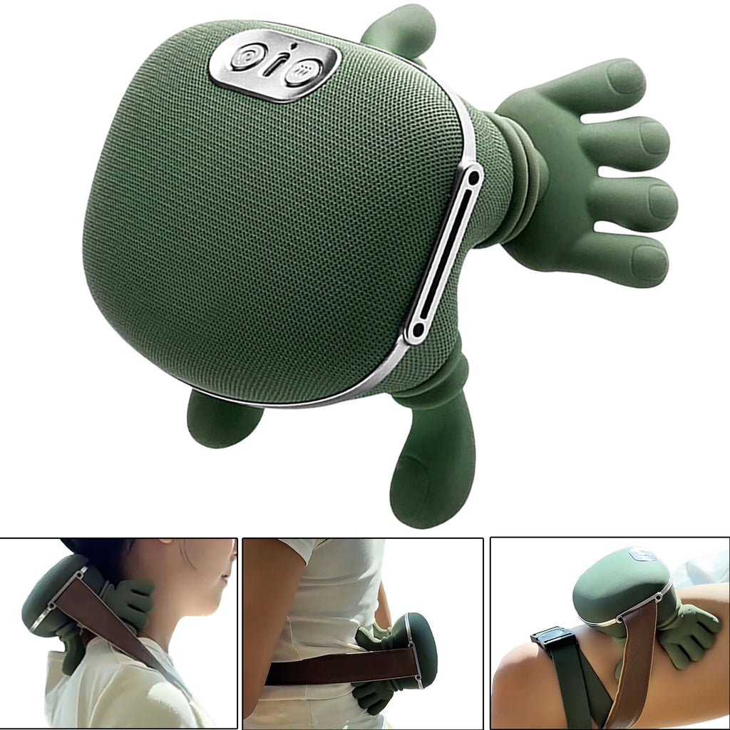 with Heat, Shiatsu Back Siaasoo with 4D Kneading, Wireless Deep Tissue Siasoo Massage for Shoulder and Cervical Pain ...