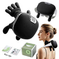 with Hands, Bionic Back and Shoulder with Heat, Portable Electric Heated Shiatsu with Simulated Hand Design for