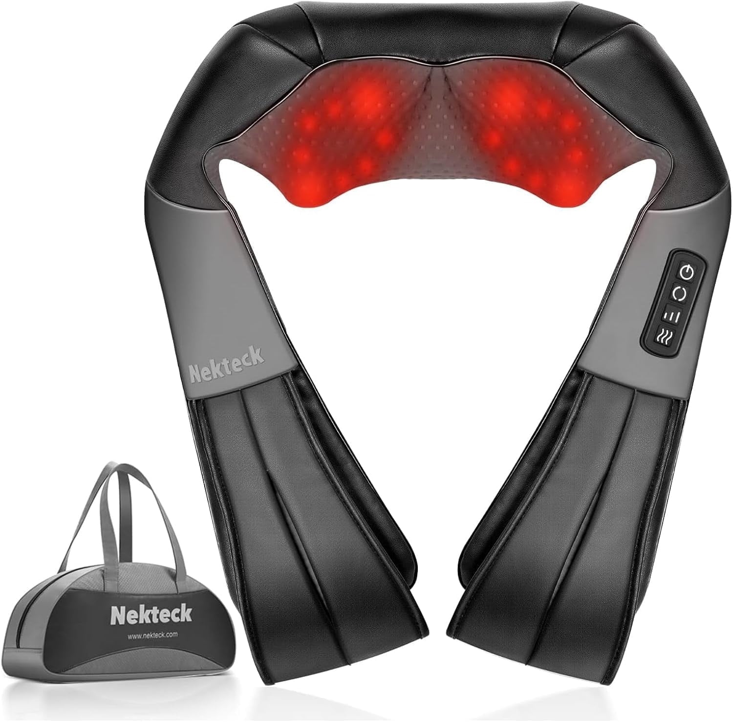 for Pain Relief Deep Tissue, Eligible Shiatsu Back with Heat, Massage Tools for Shoulder Trapezius Waist Leg Muscle, ...