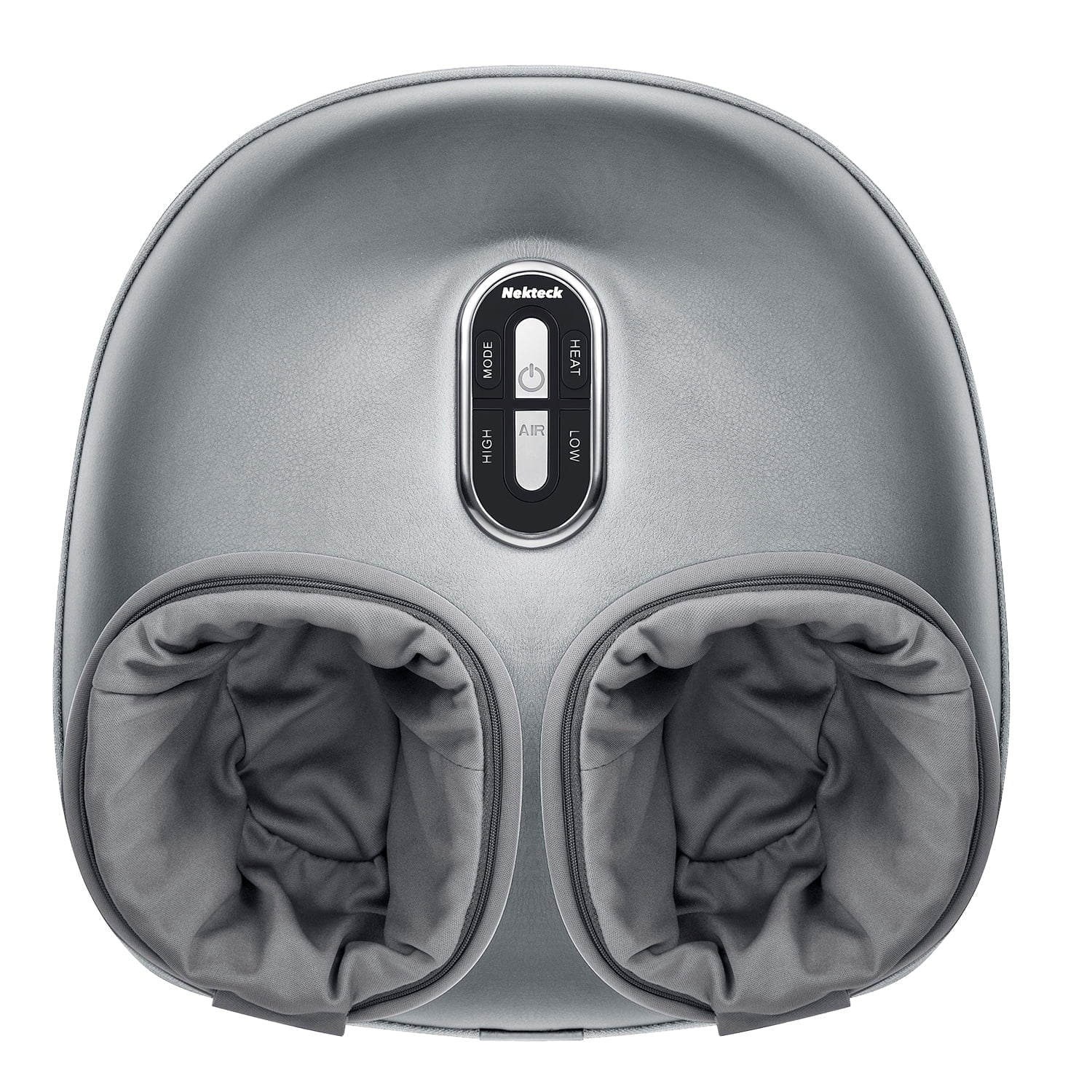 Massager Machine with Soothing Heat, Deep Kneading Therapy (Sliver)
