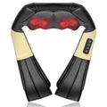 Neck, Back & Shoulder Massager with Soothing Heat, Car & Home Use, Yellow