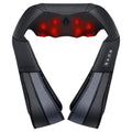 Massager with Heat, Electric Deep Tissue 3D Kneading Massage Pillow - Black