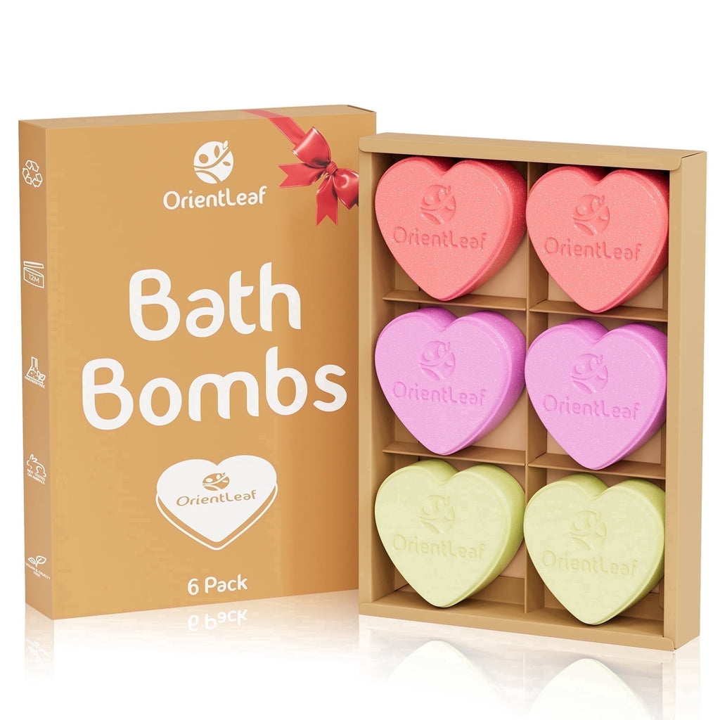 Gift Set – Heart-Shaped Floral Scent , Relaxing Aromatherapy & Vegan Self-Care, Perfect Mother’s Day Gift for Mom or ...