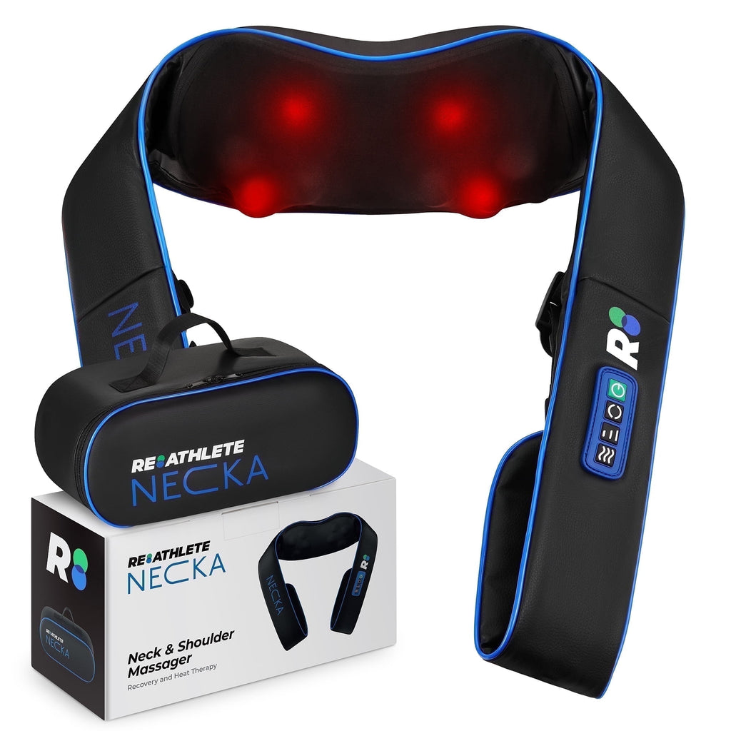 Electric Shiatsu Back and Neck Massager with Heat for Pain Relief