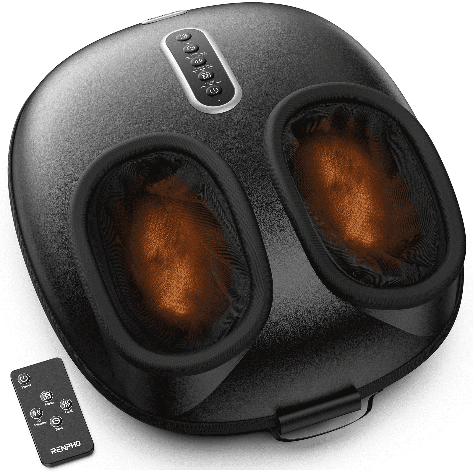 2026 Foot Massager with Heat, Eligible Shiatsu Foot Massager for Plantar Fasciitis, Deep-Kneading Feet Massager, Mens...