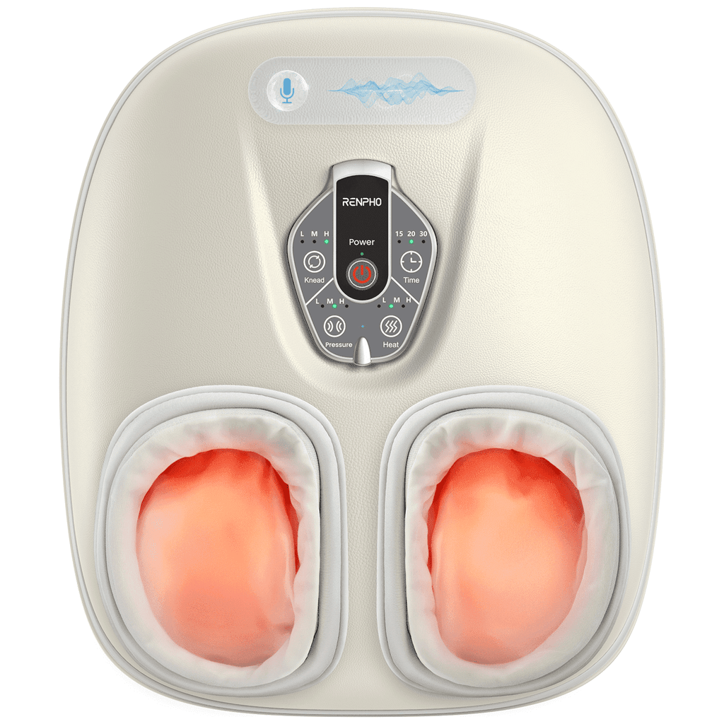 Machine with Heat [2026 Upgraded], Shiatsu for Plantar Fasciitis, Valentines Day Gifts for Her Him, Exclusive Voice C...