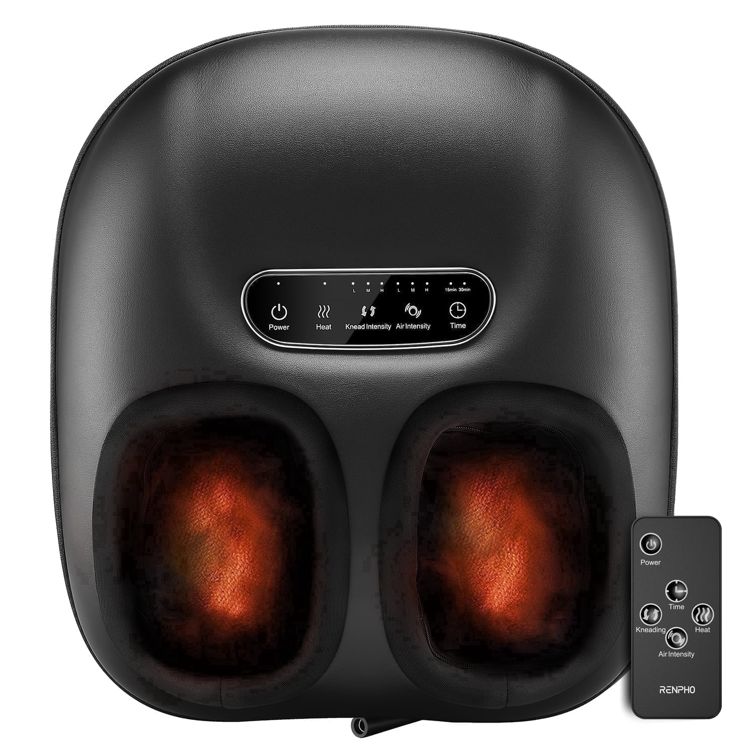 Massager with Heat for Neuropathy Tired Blood Circulation, Eligible, Mothers Day Gifts for Mom Women, Black