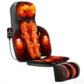 Massage Cushion, Vibrating Neck and Back Massager with Heat for Relaxation, 8 Kneading Nodes & 9 Modes
