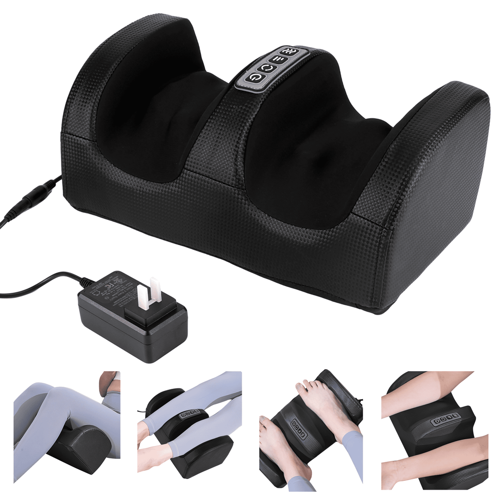 Machine with Heat, and Calf with Massage Roller, Deep Tissue for Plantar Fasciitis, Pain Relief, Promotes Blood Circu...