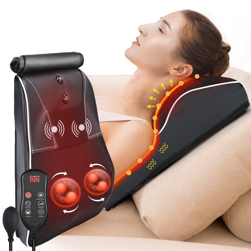 and Back Massager with Heat, Massager for Pain Relief deep Tissue,Christmas Gifts for Mom,Dad,Women