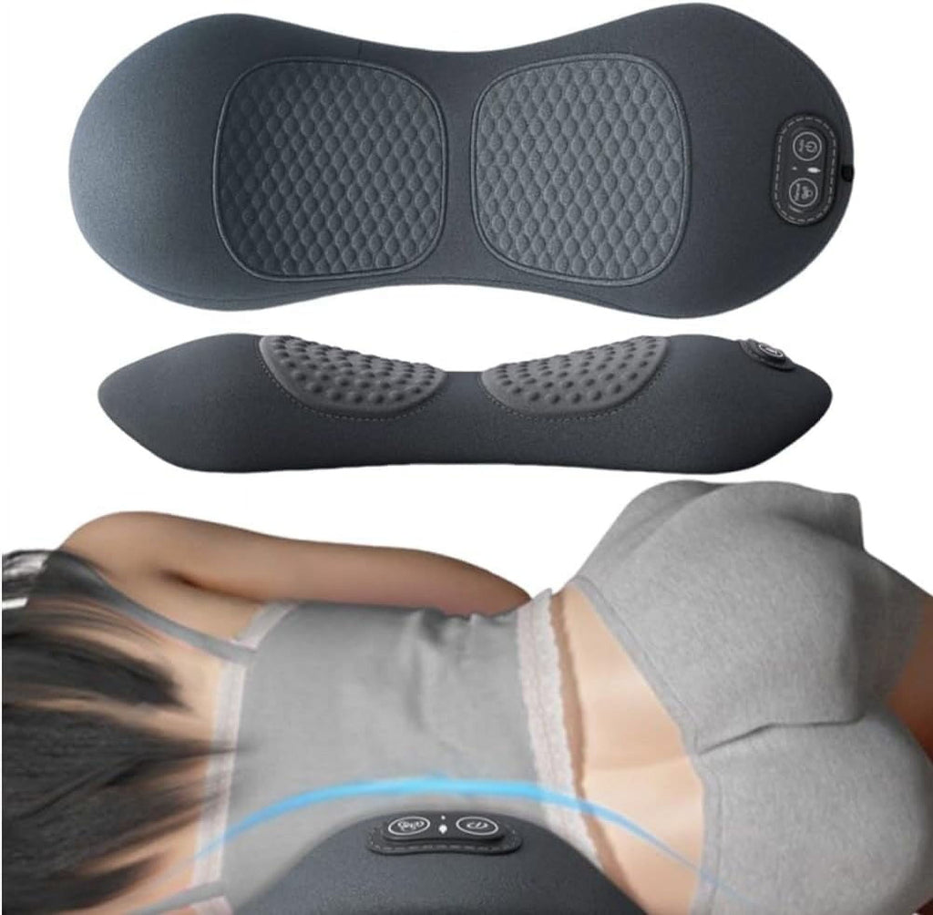 Fusion Back Massager,2025 New Electric 3 in 1 Back Massager for Pain Relief Deep Tissue,with Traction,Vibration & Hea...
