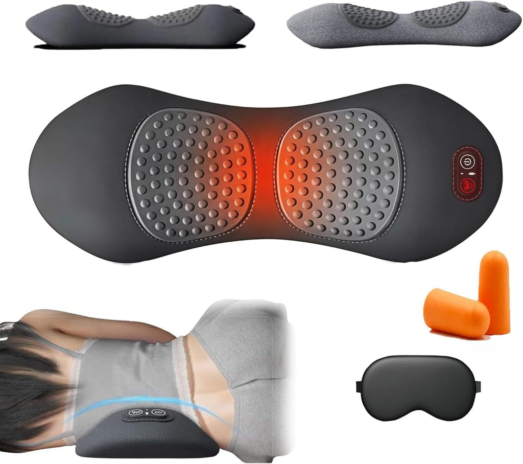 Fusion Back Massager, 2025 Upgraded 3 in 1 Back Massager, Massage Relaxer for Neck, Shoulders and Back Suitable for P...