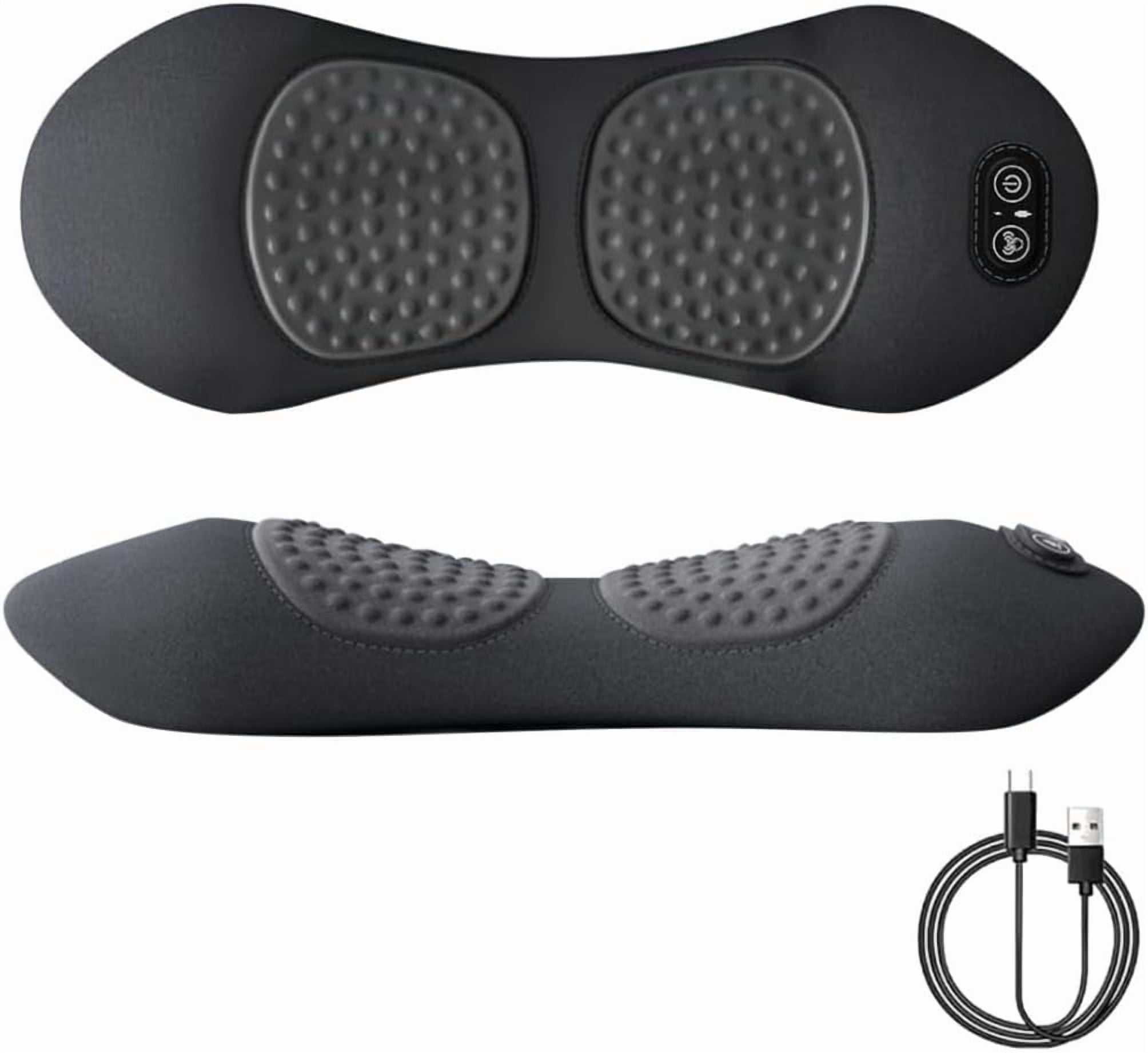 Fusion Back Massager, 2026 Upgraded 3 in 1 Neck Shoulder Backs Massagers with Traction, Vibration