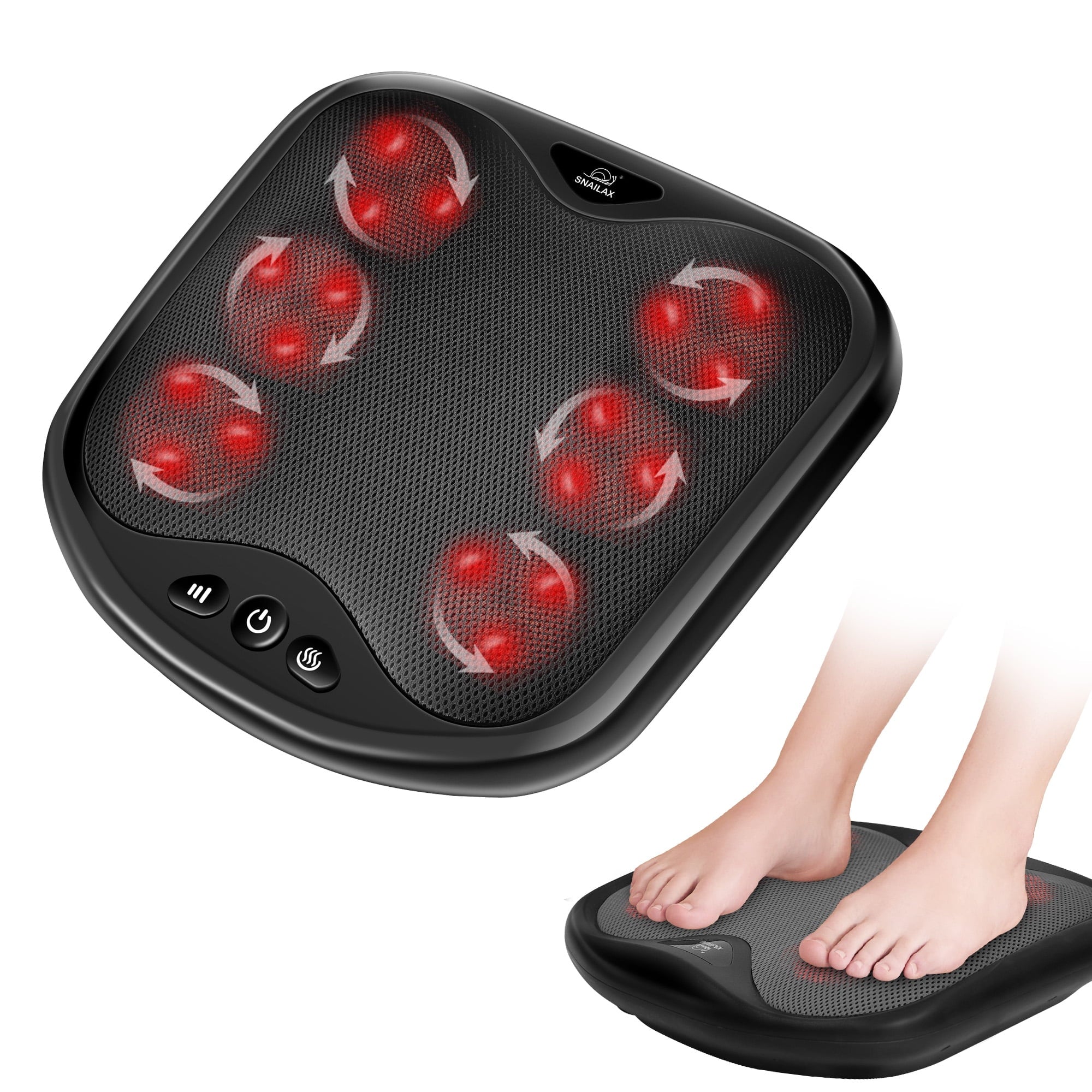 Massager with Heat, Kneading Back & Massager Machine for Pain Relief, Heated Warmer, Gifts
