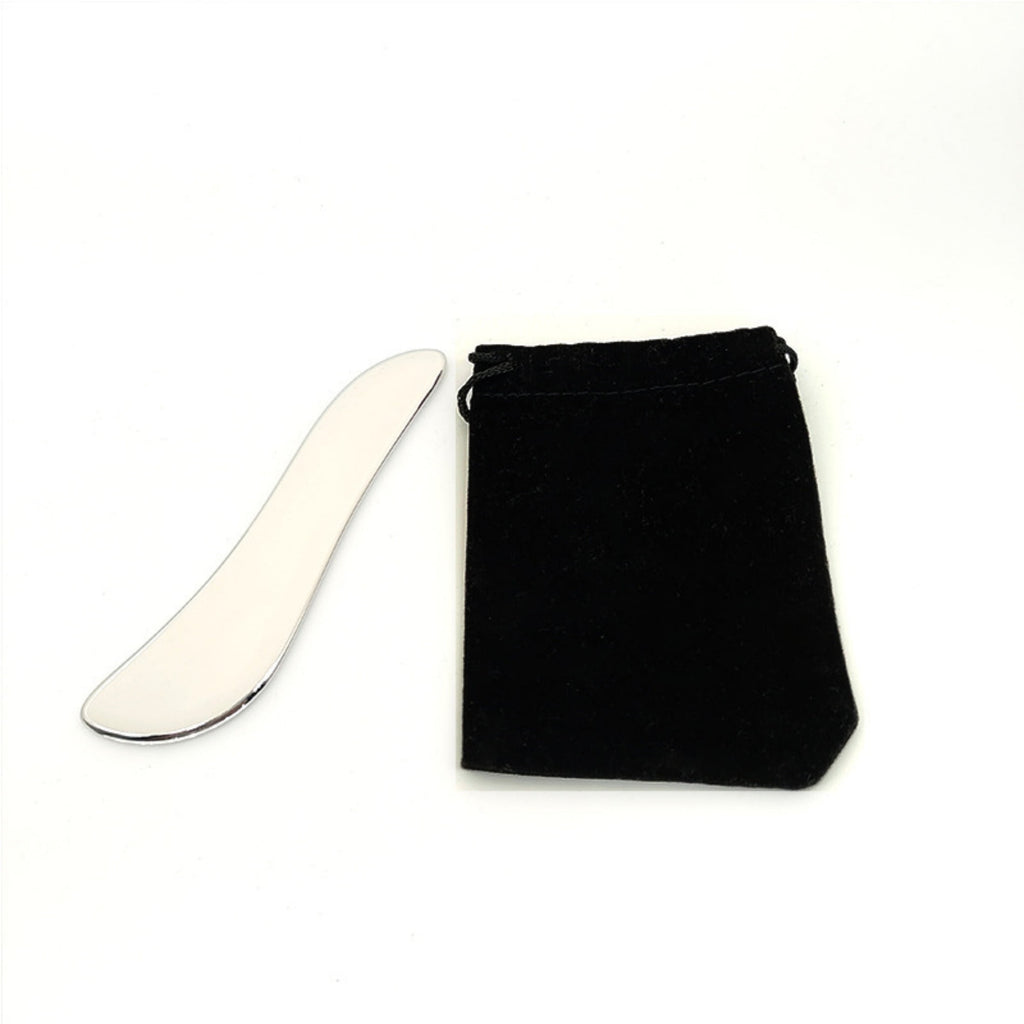 Stainless Steel Gua Sha, Metal Guasha Scraping Tool, Muscle Scraper for Deep Tissue/Fascia/Face/Scar,Tool for Body Pl...