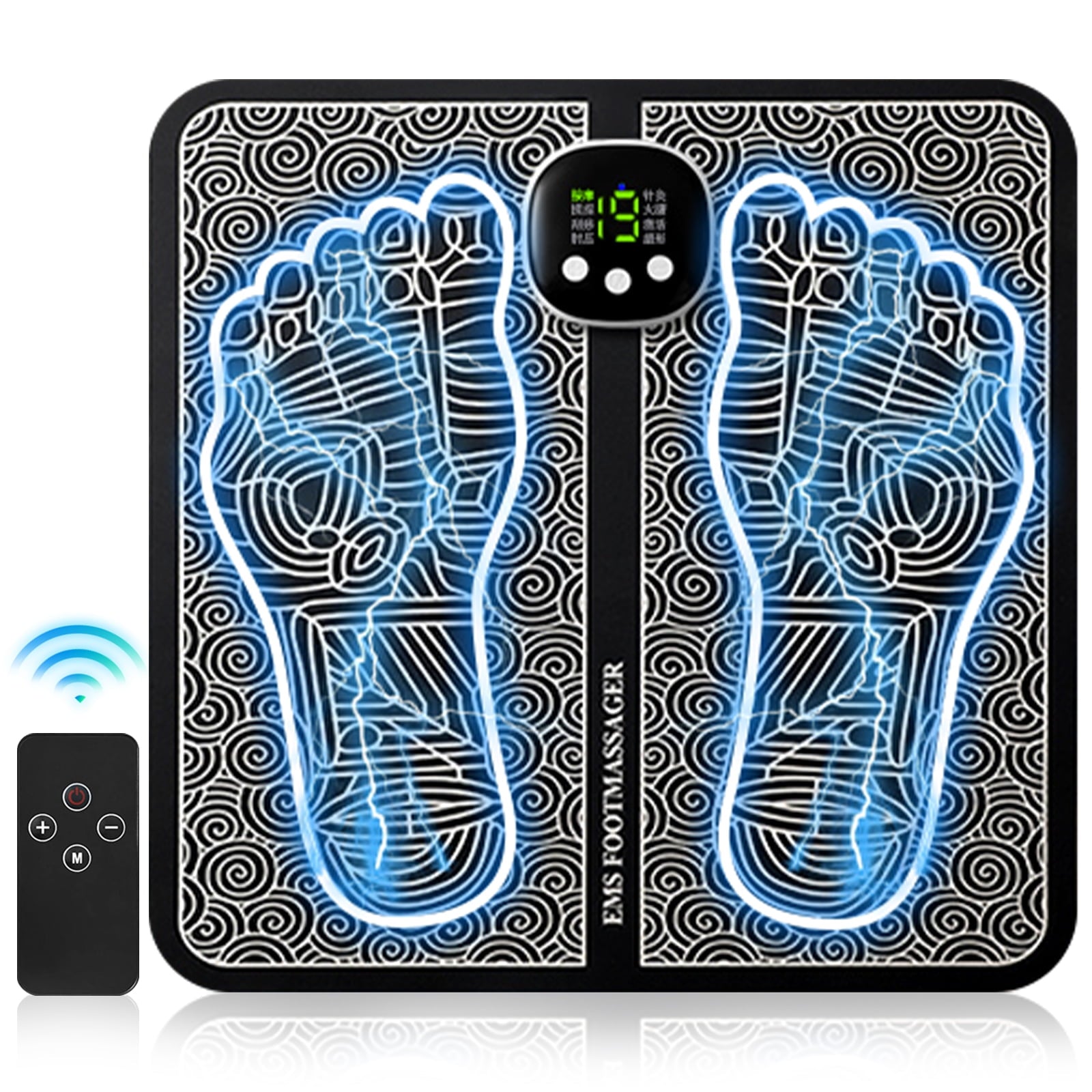 & Unit Foot Massager Device for Plantar Fasciitis and Neuropathy Relief Care