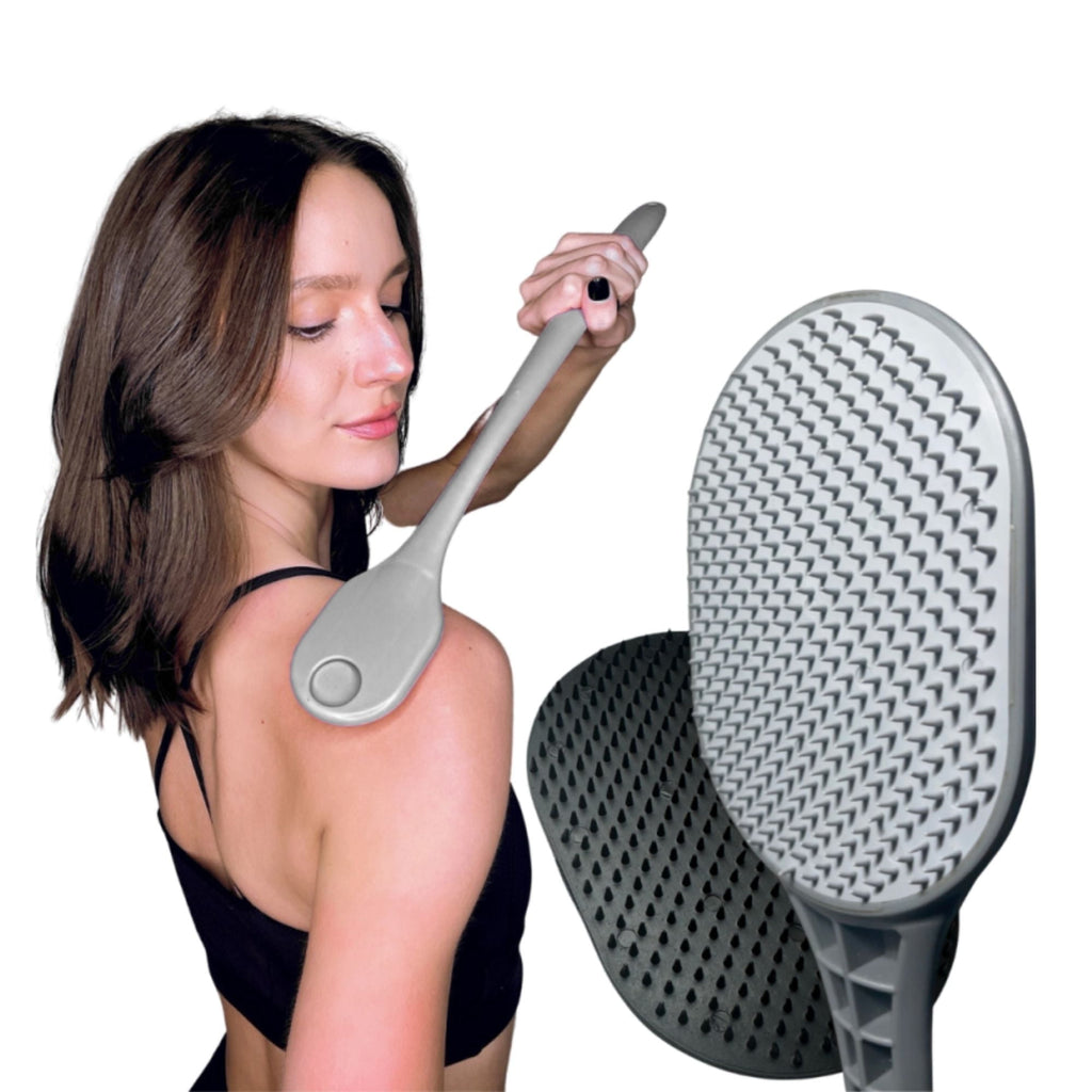 Ultimate Back , Scalp Massager, Back Massager & Exfoliator - Large Scratch Surface & Long Sturdy Handle