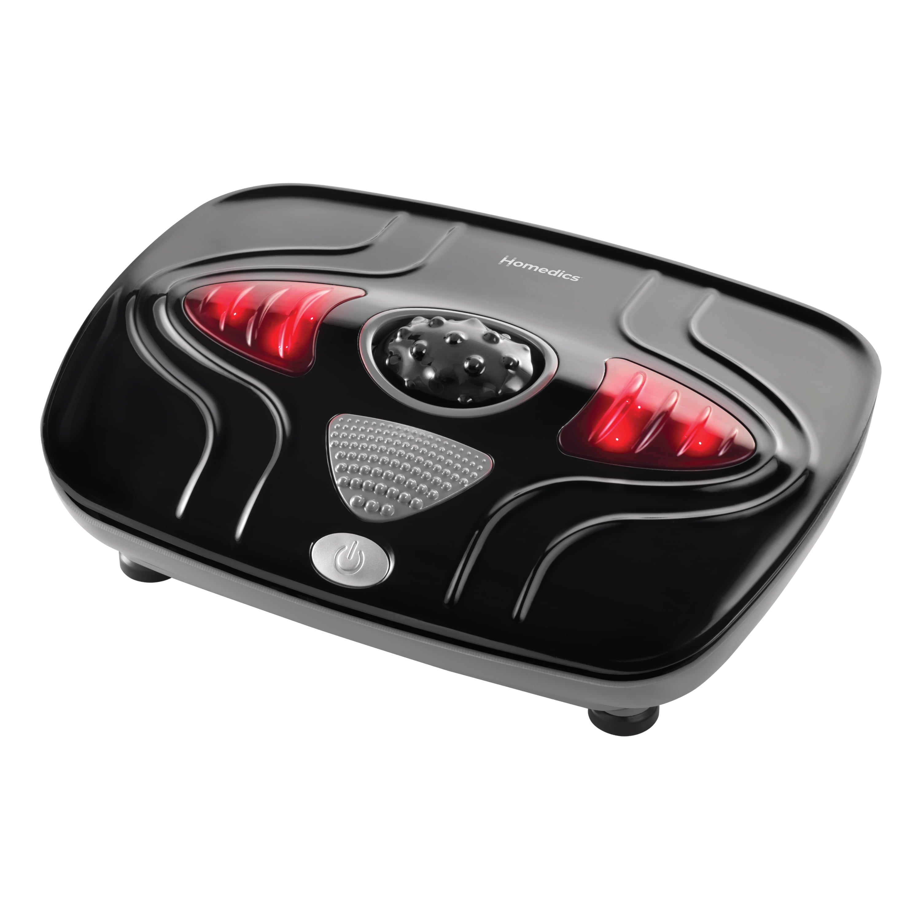 vibration foot massager with soothing heat, Black