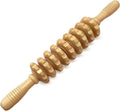 Wooden Massage Stick Roller for Fascia, Cellulite, Muscle & Abdomen, Wood Manual Self Therapy Massage Tools,Body Ther...