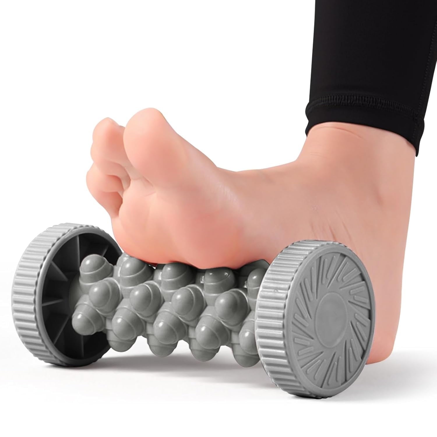 Roller for Plantar Fasciitis Relief & Pain, Manual Deep Tissue Massage Roller for Arch, Heel, Calf Muscle Recovery, A...