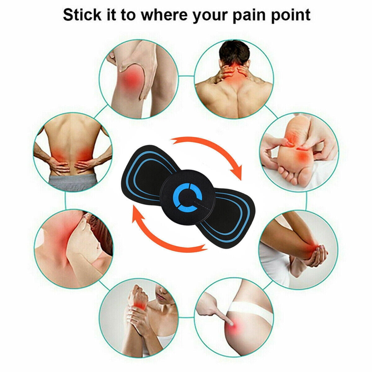 Electric Neck Acupuncture Massager, 6 Modes Intensities Mini Cervical Vertebra Massage Device, Suitable for Shoulder ... - Image 4
