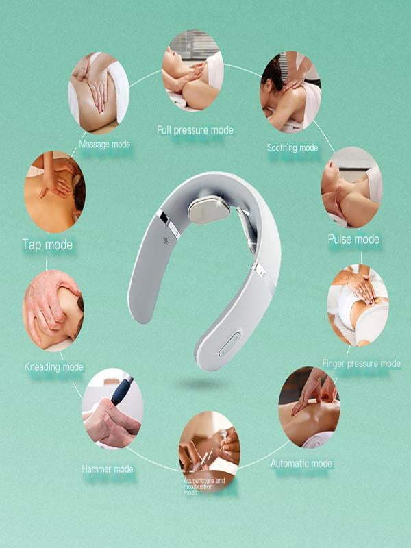 Relaxer With Heat Portable 2025 New Portable Rechargeable ,White - Image 3
