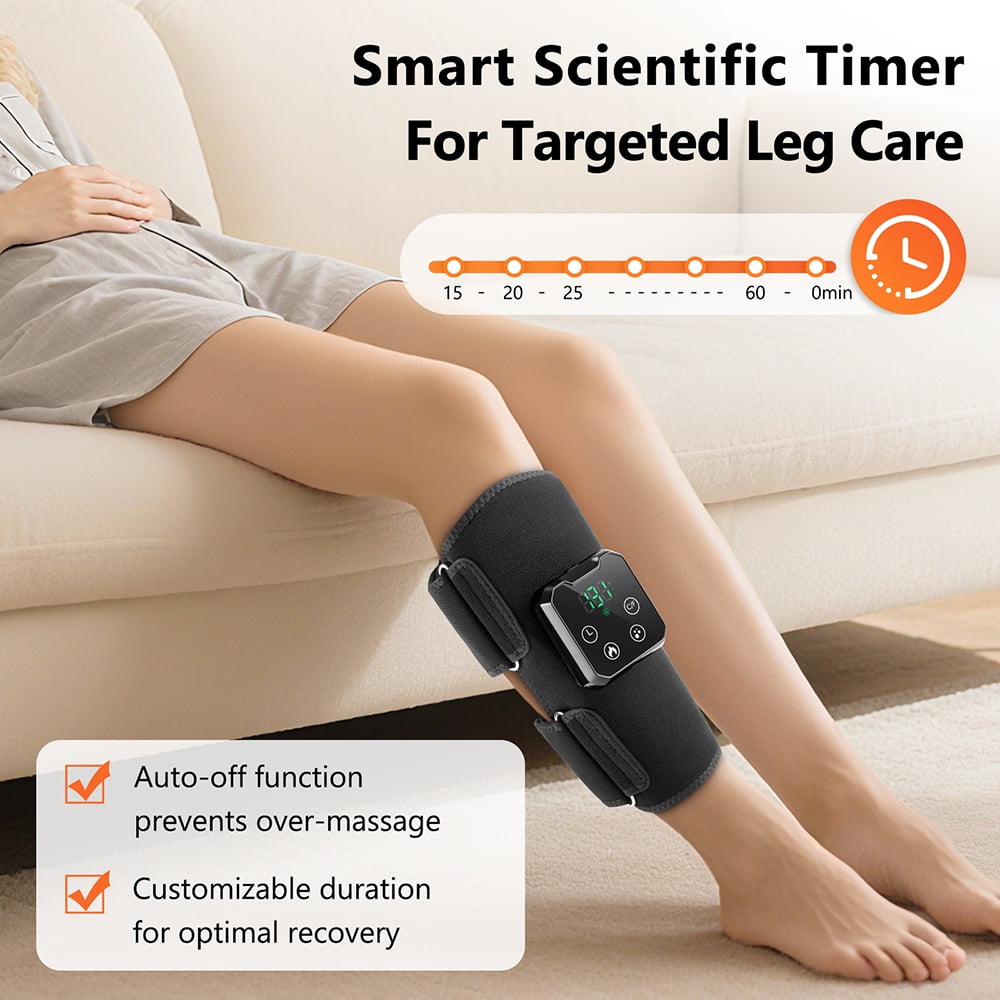with Heat and Compression, Rechargeable Calf Compression for Circulation, Muscle Relaxation for Calf, Gifts for Dad M... - Image 6