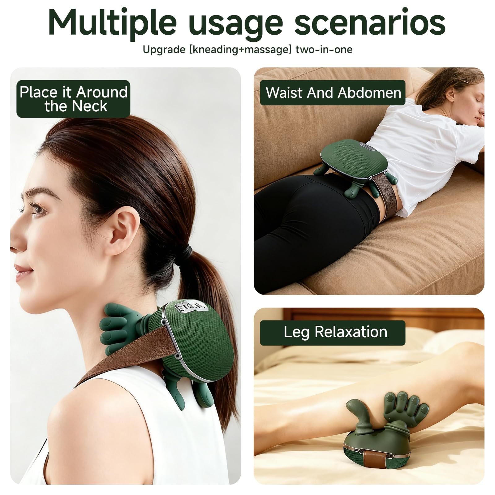 With Heat,Portable Shiatsu And Back With 4D Knead,Therapexa & Shoulder ,Siaasoo ,Therapalm And Back ,Nekteck - Image 3