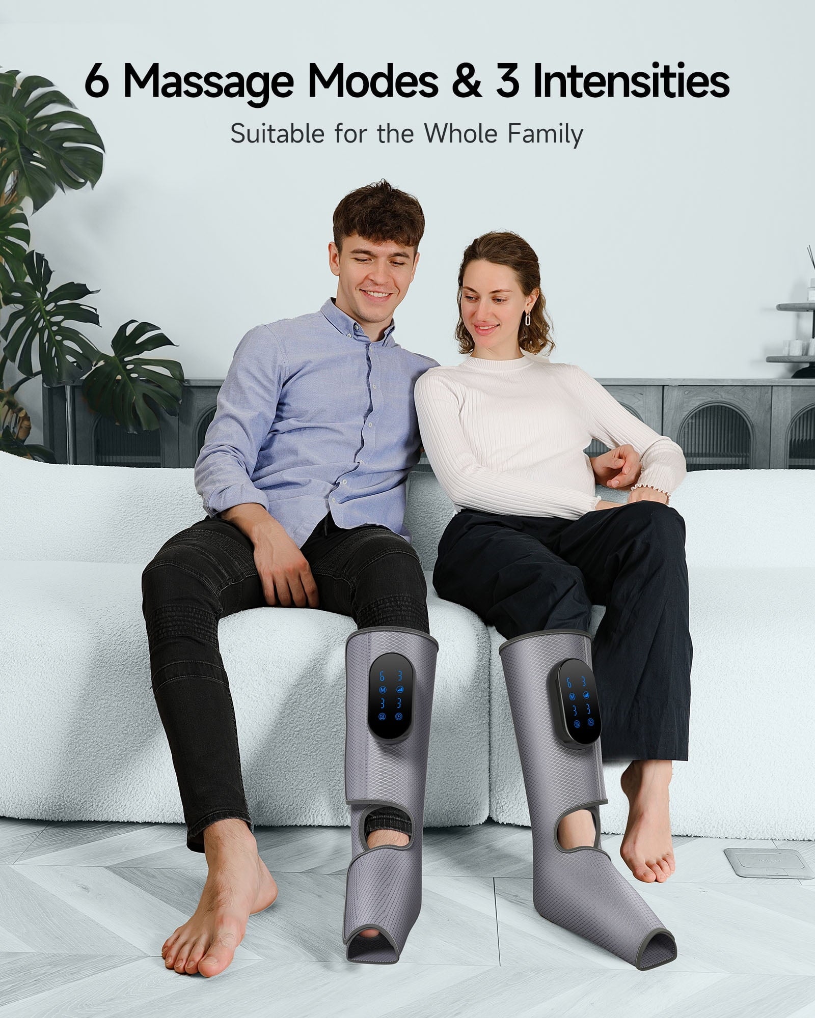 and Leg Massagers Leg Air Compression Boots for Circulation and Pain Relief - Image 6